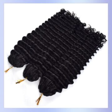 Crochet 100 % Human Hair Deepwave