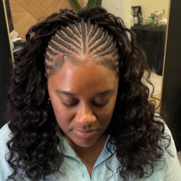 100% Human hair weft Bundles Loose Deepwave