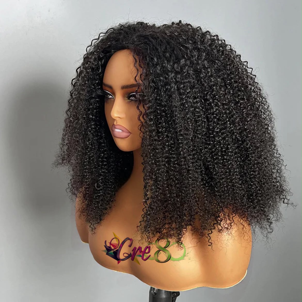 Burmese Curly Half Wig – 100% Virgin Human Hair.. - Image 4